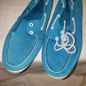 Sperry Teal Boat Shoes